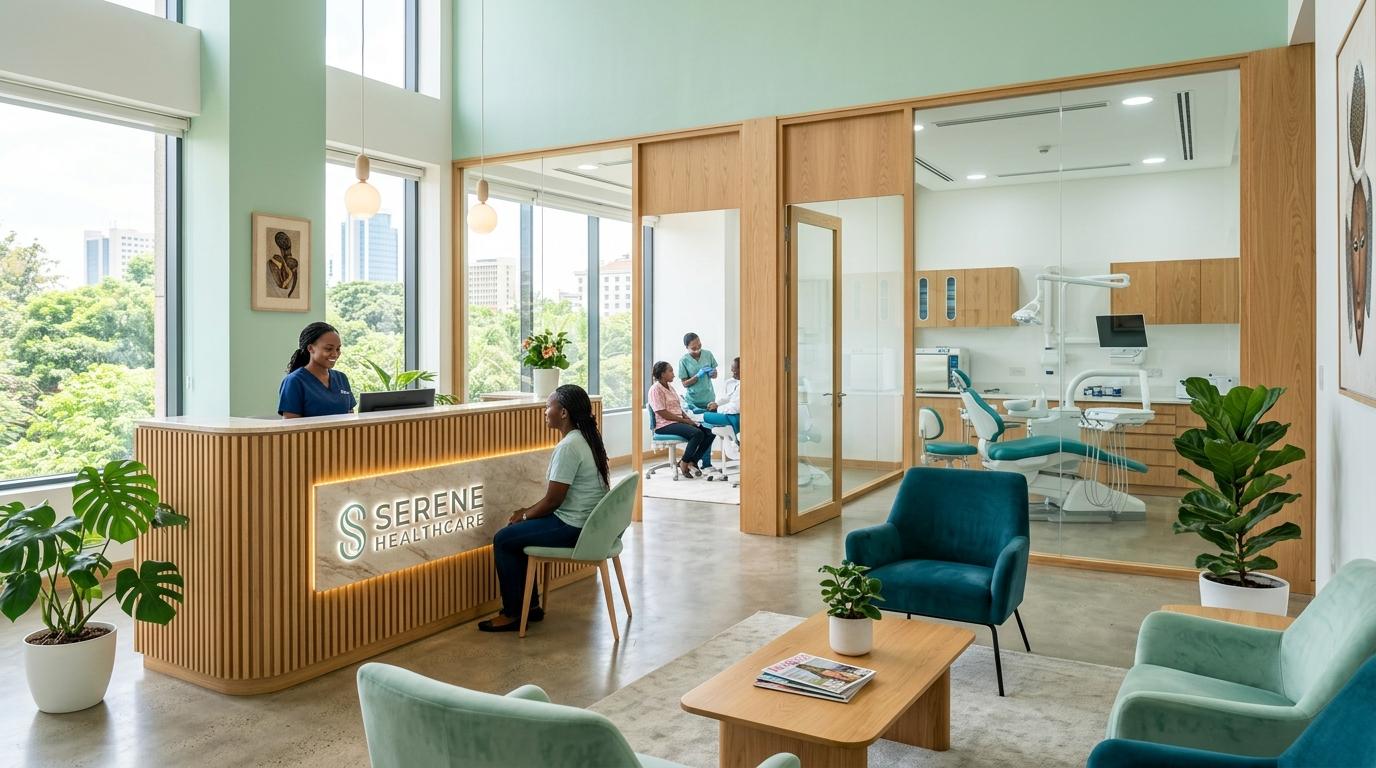 Lumina Dental & Physio Clinic - Modern reception and dental suite